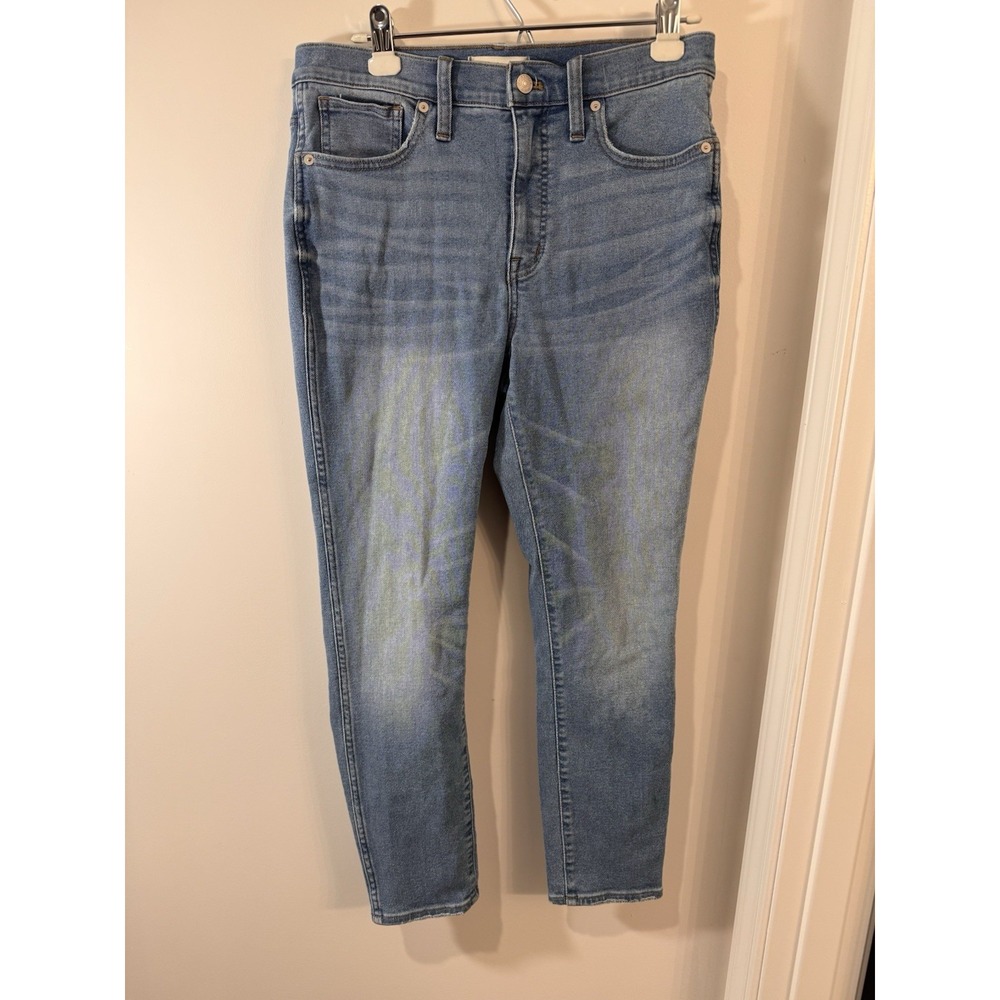 Madewell 10" High-Rise Skinny Crop Jeans Womens Sz 29 EUC